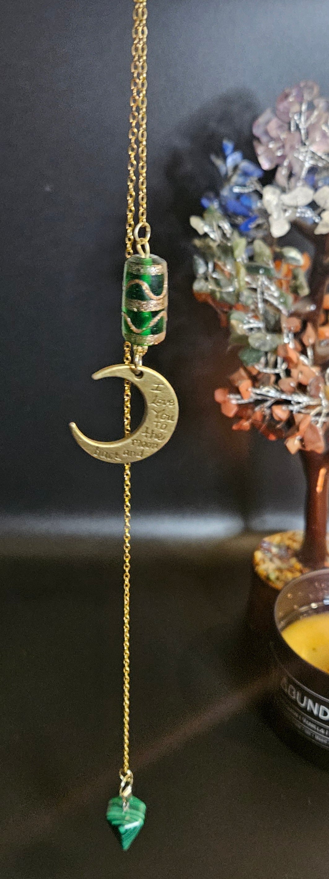 Selene's Promise -  Handcrafted Divination Pendulum