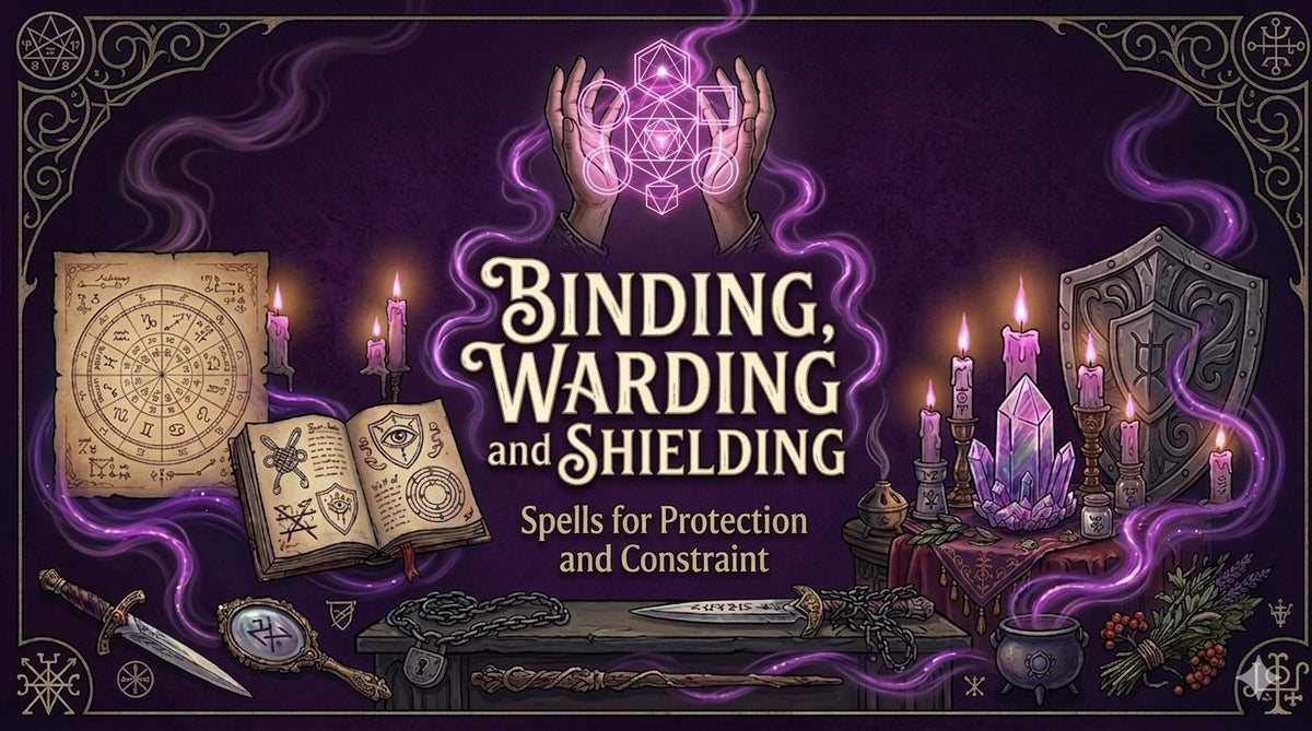 Spellcraft 302: Binding, Warding, and Shielding Spells