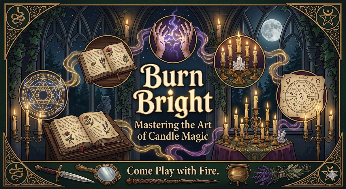 Burn Bright: Mastering the Art of Candle Magic