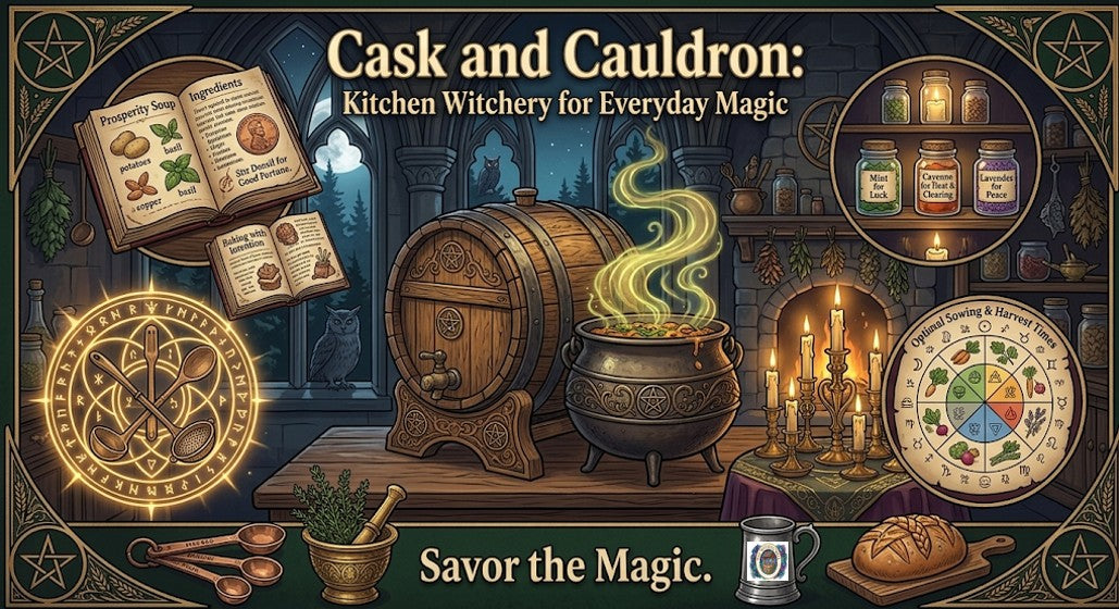 Cask and Cauldron: Kitchen Witchery for Everyday Magic