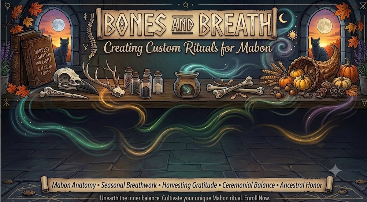 Bones and Breath: Creating Custom Rituals for Mabon 9/13