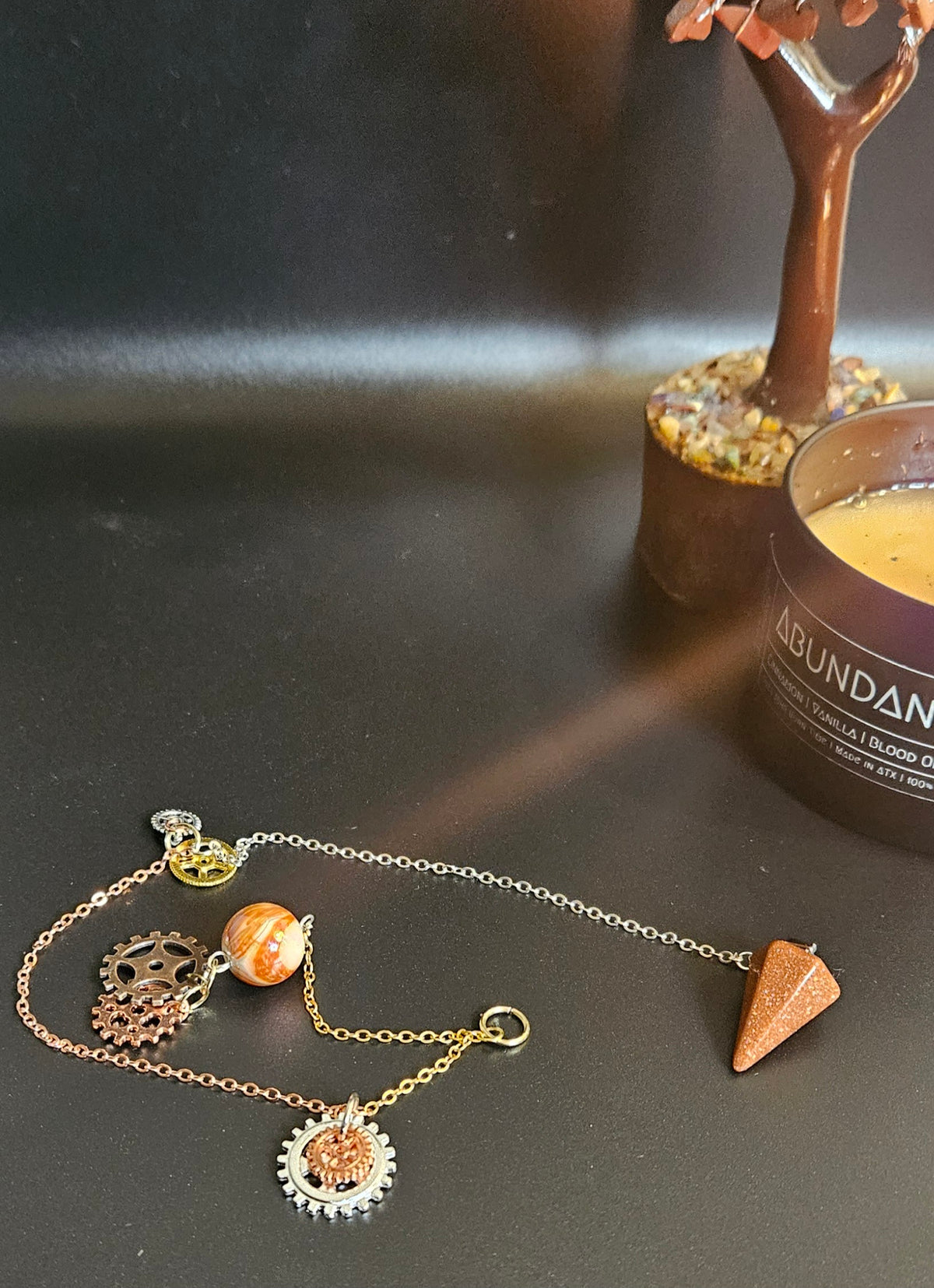 Jupiter's Orrery - Handmade Divination Pendulum