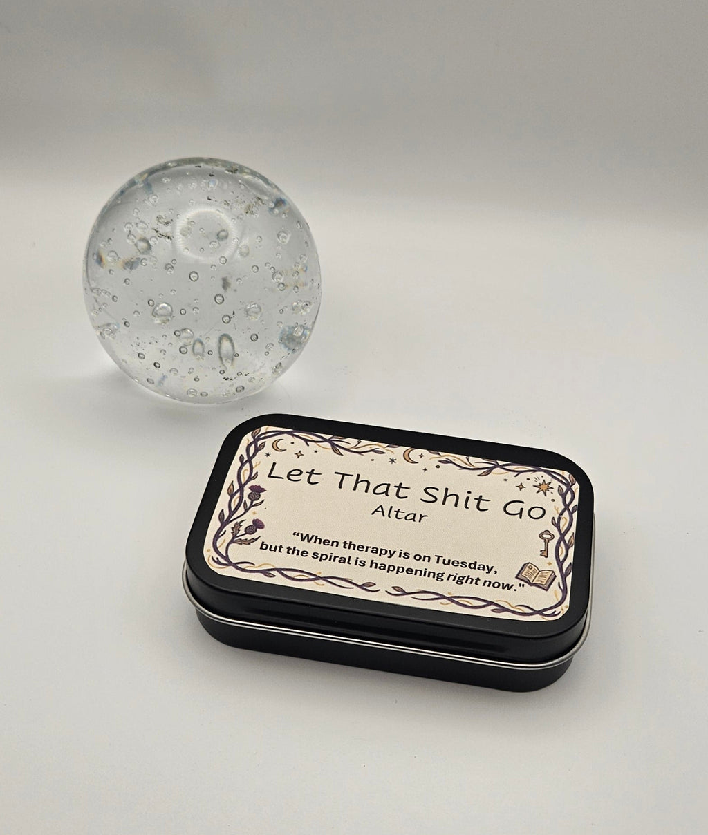 Let That Shit Go Pocket Altar