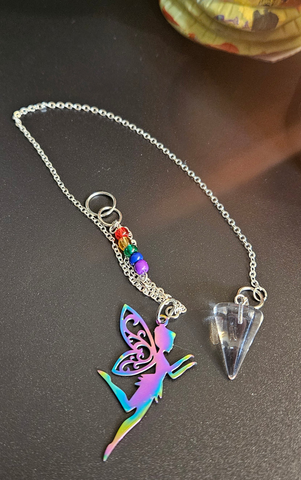 Shimmerwing -  Handcrafted Divination Pendulum