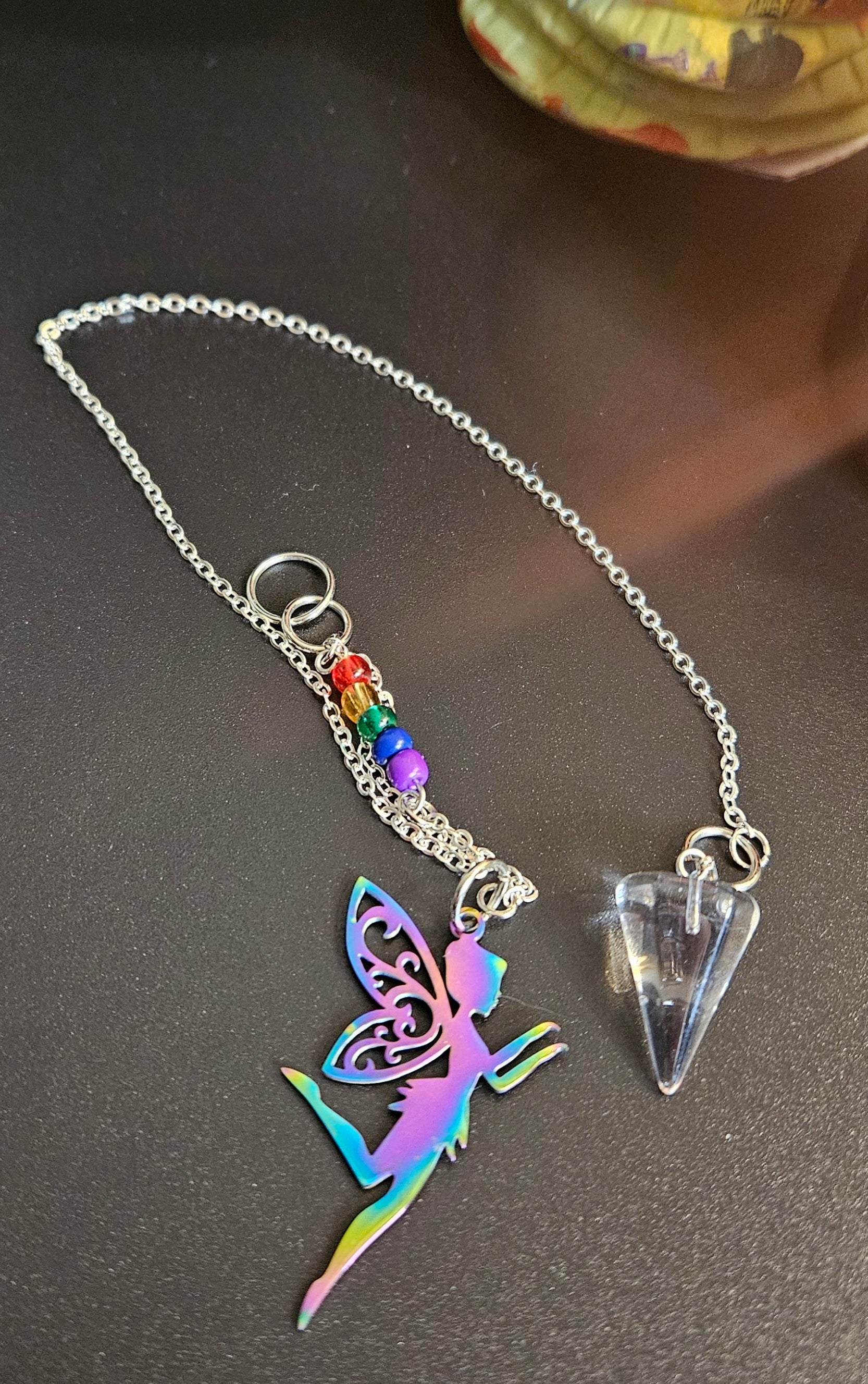 Shimmerwing -  Handcrafted Divination Pendulum