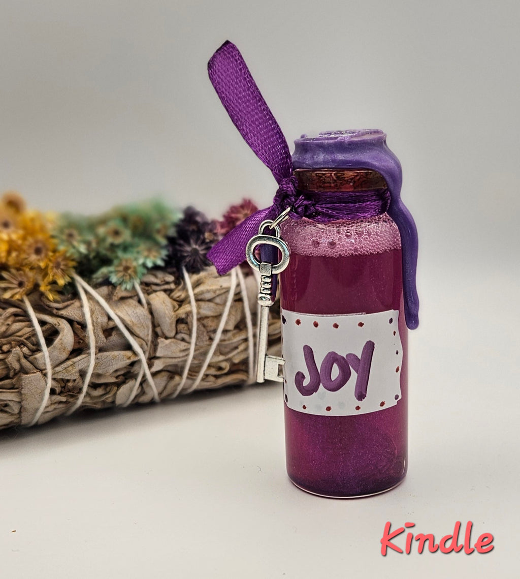 Joy Enchanted Spell Potion Bottle
