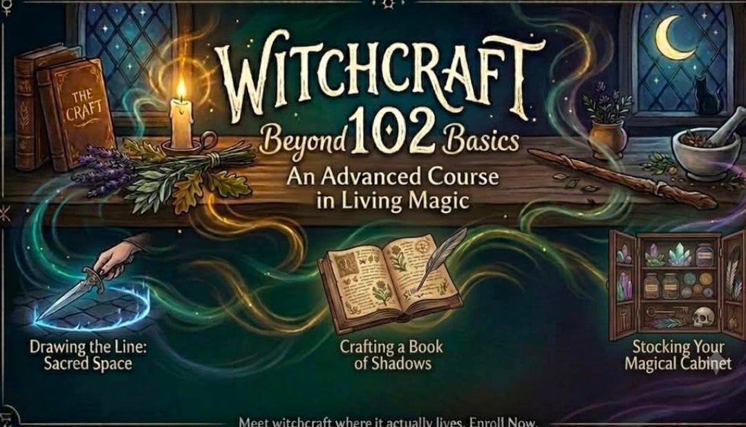 Witchcraft 102: Beyond Basics 9/20/26