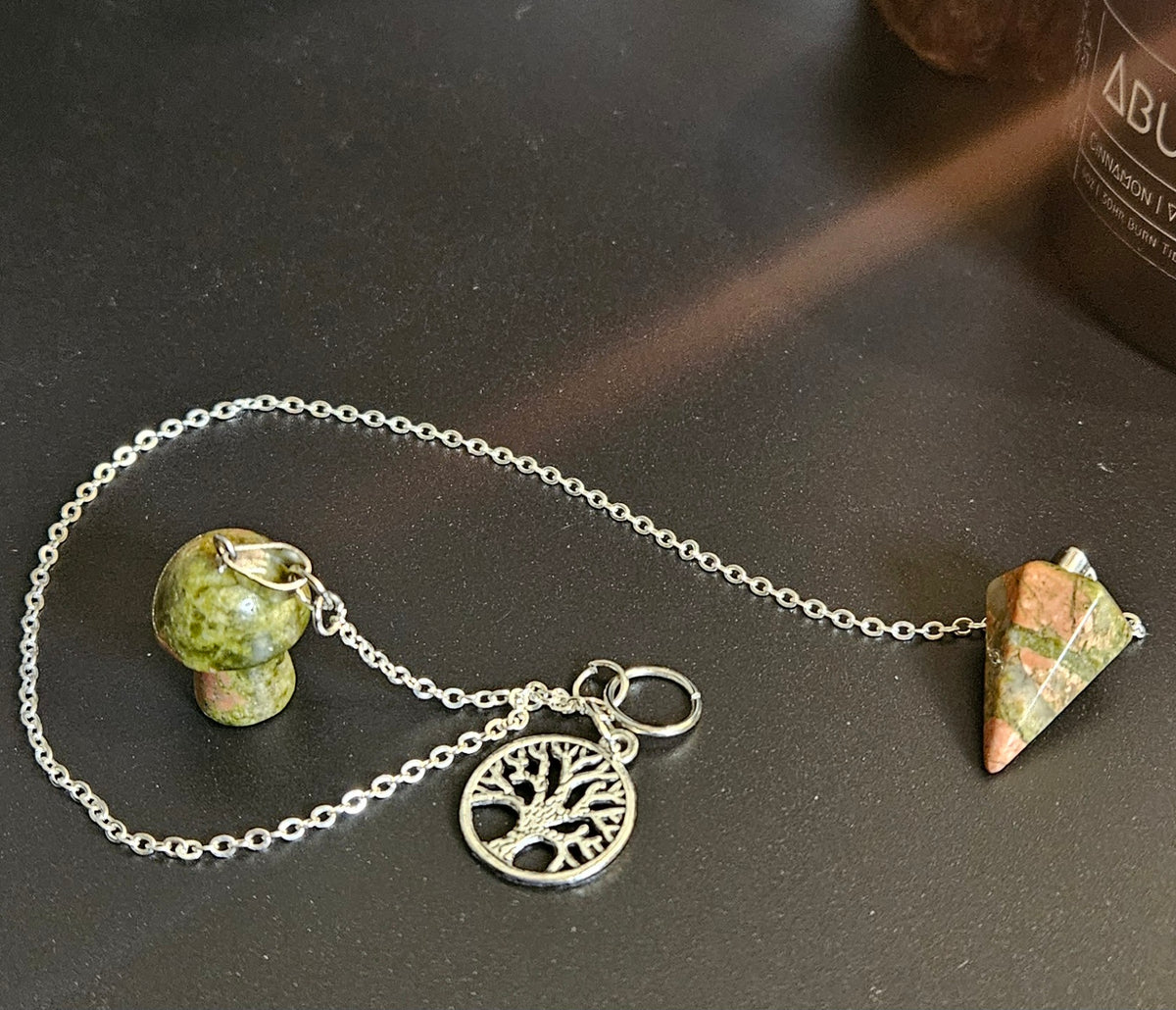The Sylvan Oracle -  Handcrafted Divination Pendulum