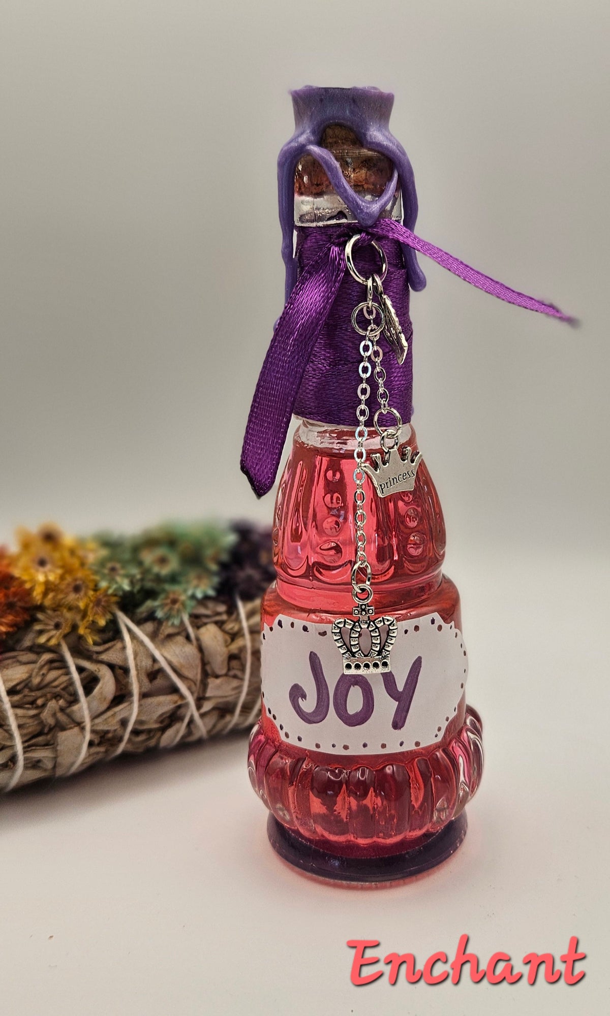 Joy Enchanted Spell Potion Bottle