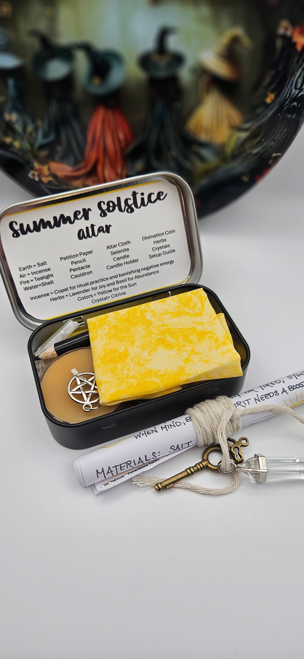 Summer Solstice Pocket Altar