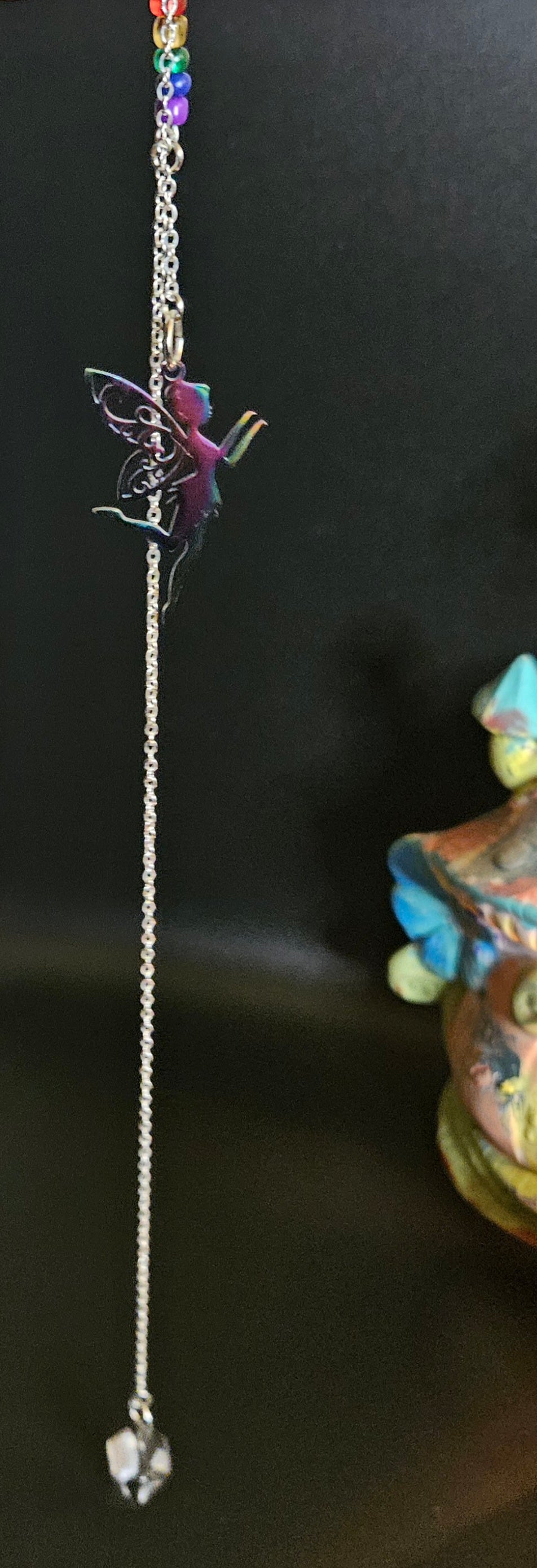Shimmerwing -  Handcrafted Divination Pendulum