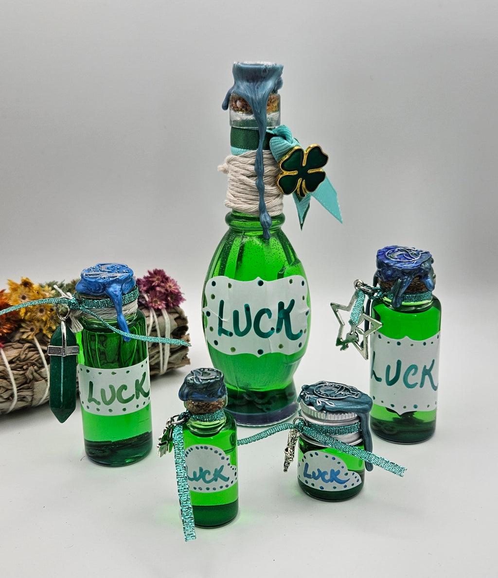 Luck Enchanted Spell Potion Bottle