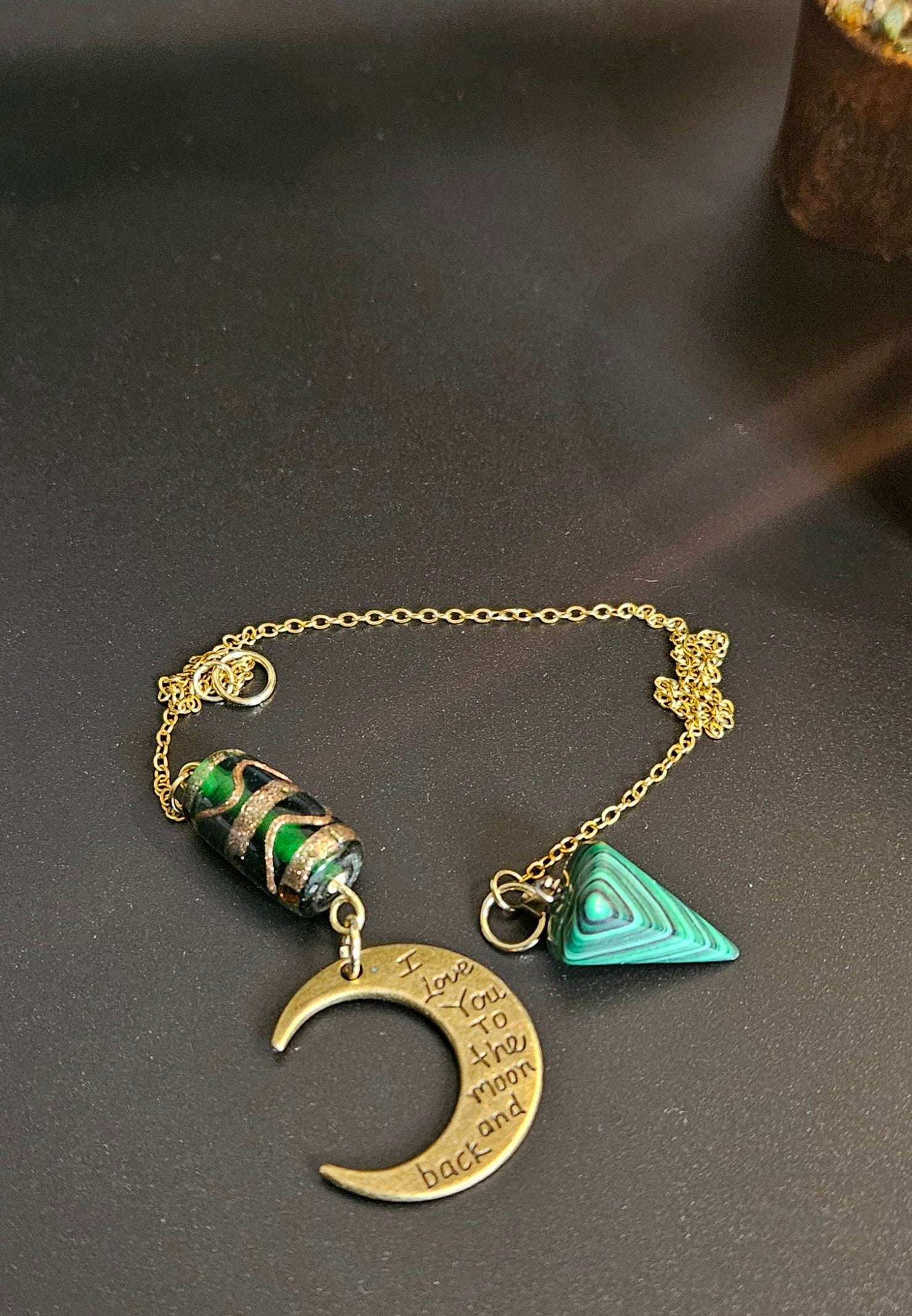 Selene's Promise -  Handcrafted Divination Pendulum
