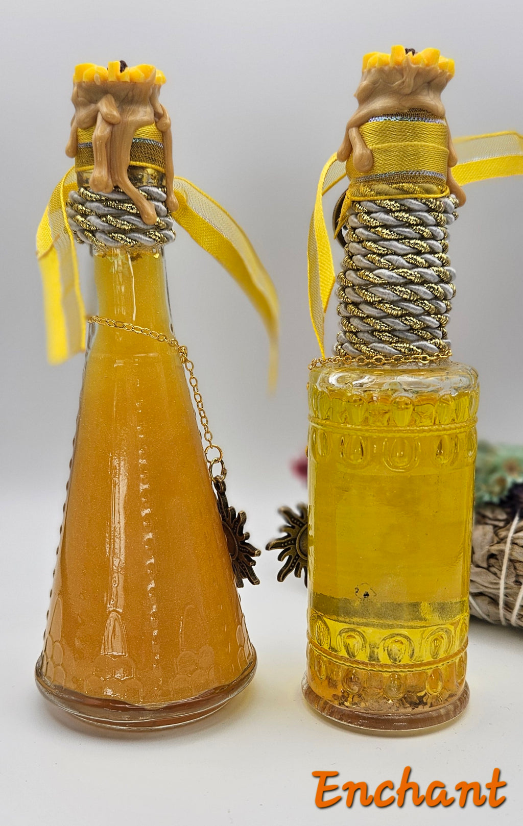 Bottled Sunshine Enchanted Spell Potion Bottle