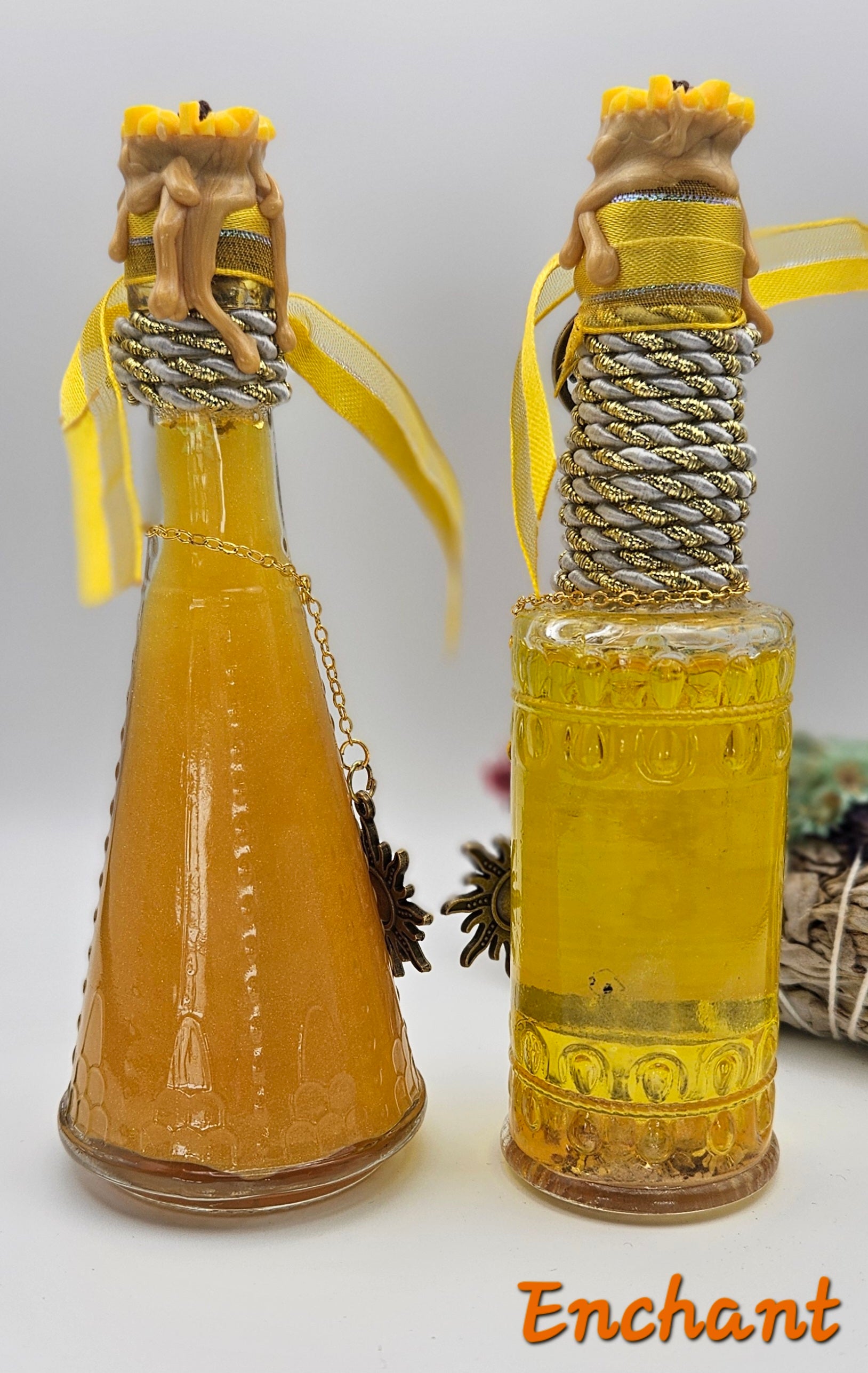 Bottled Sunshine Enchanted Spell Potion Bottle
