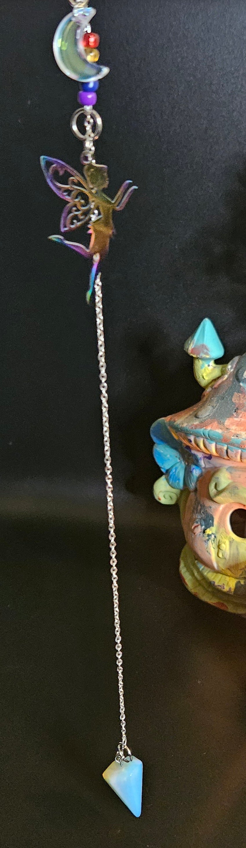 Titania's Light -  Handcrafted Divination Pendulum