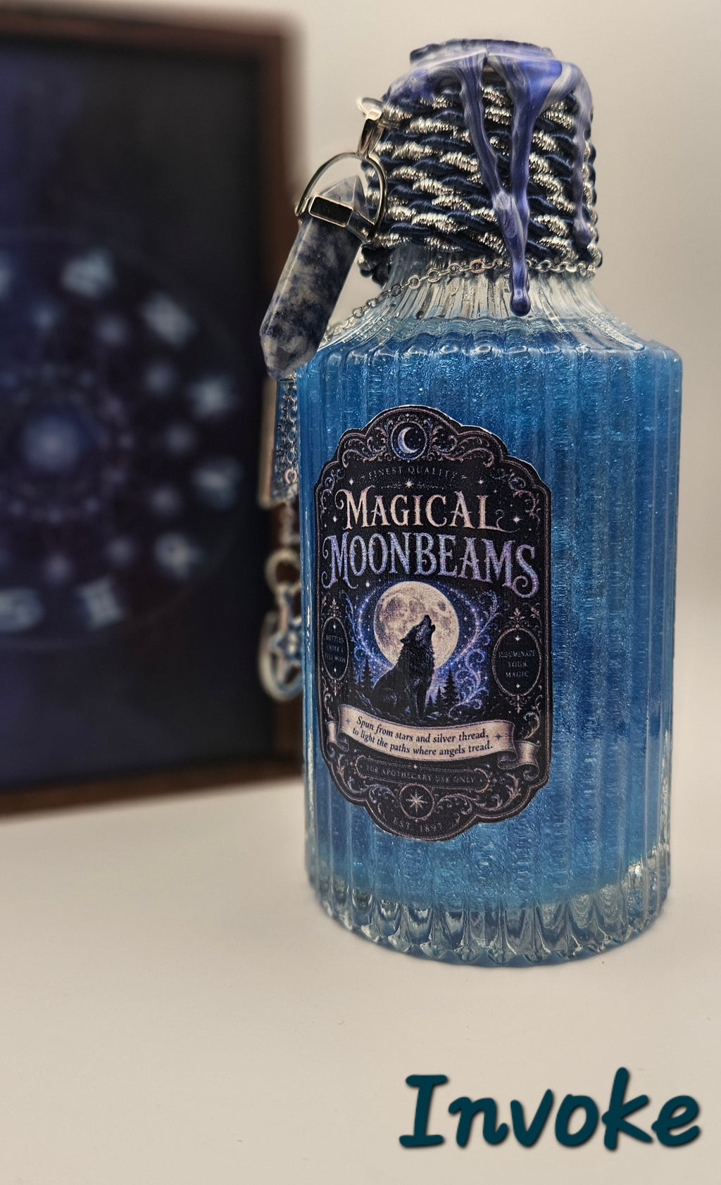 Magical Moonbeams Enchanted Spell Potion Bottle