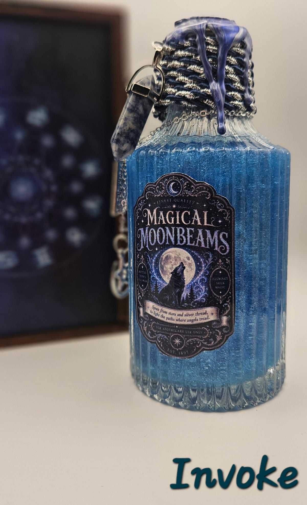 Magical Moonbeams Enchanted Spell Potion Bottle