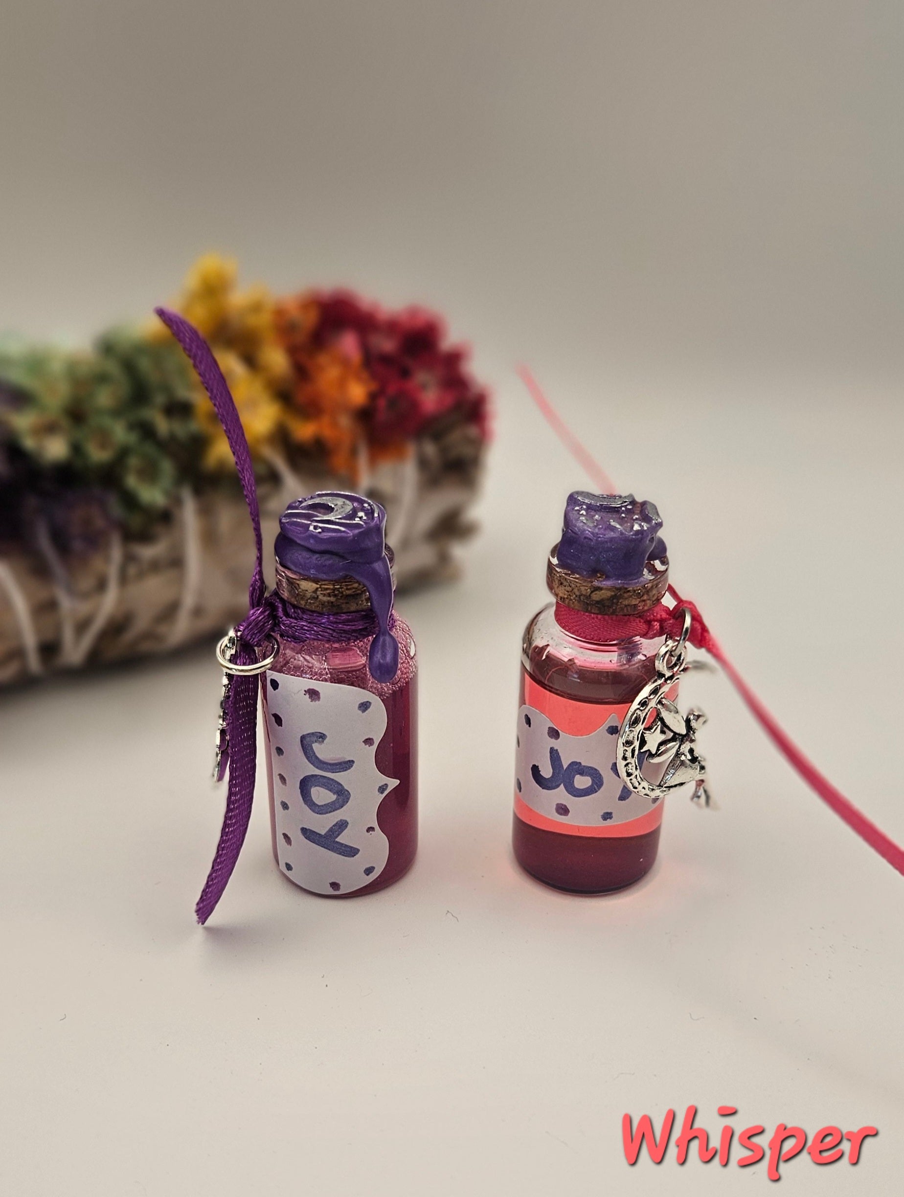 Joy Enchanted Spell Potion Bottle