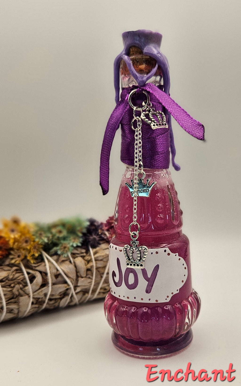 Joy Enchanted Spell Potion Bottle