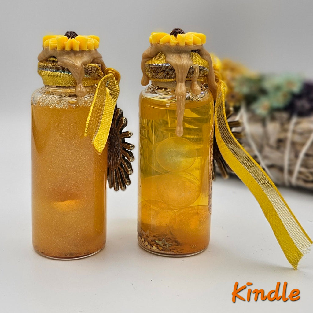 Bottled Sunshine Enchanted Spell Potion Bottle