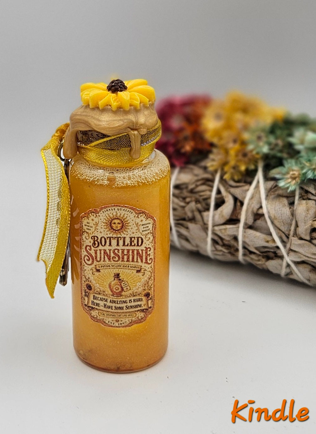 Bottled Sunshine Enchanted Spell Potion Bottle