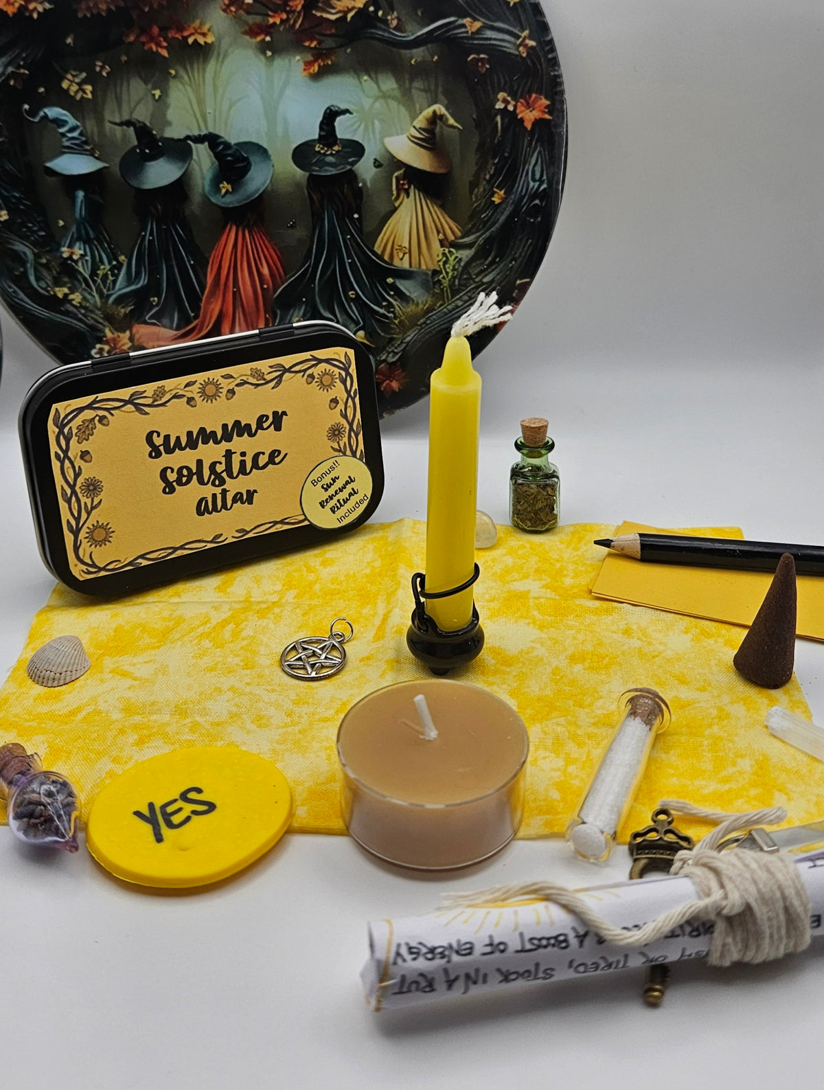 Summer Solstice Pocket Altar