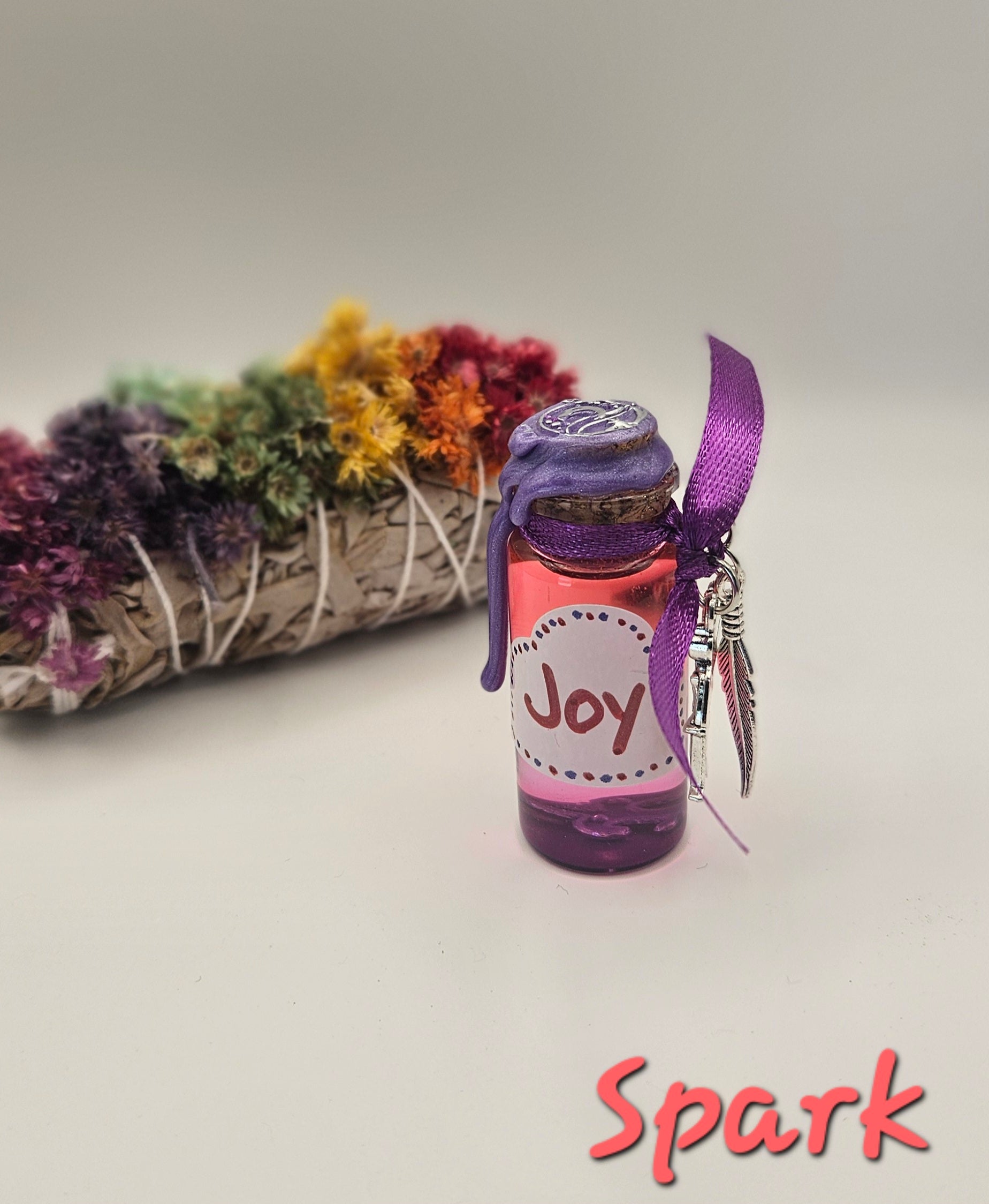 Joy Enchanted Spell Potion Bottle