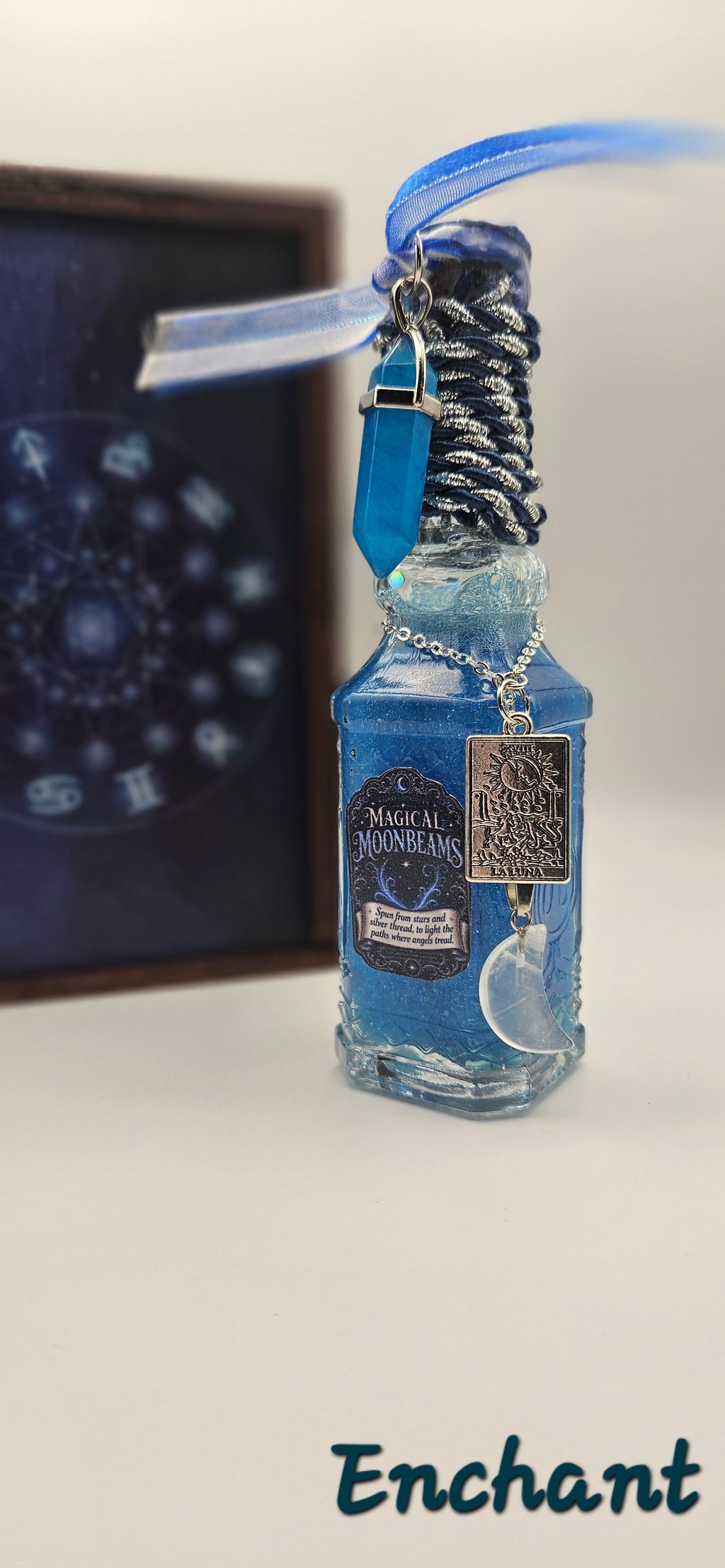 Magical Moonbeams Enchanted Spell Potion Bottle
