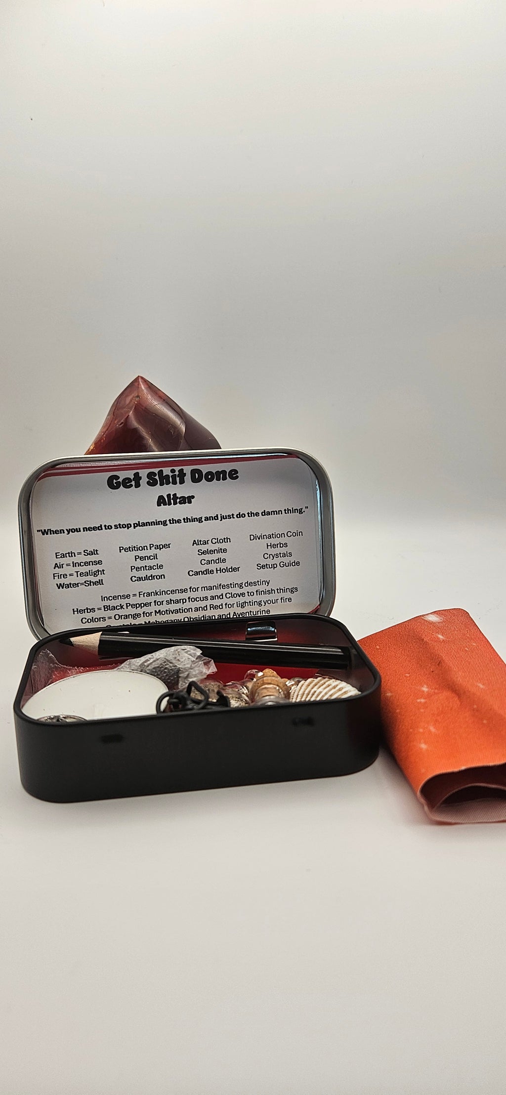 Get Shit Done Pocket Altar