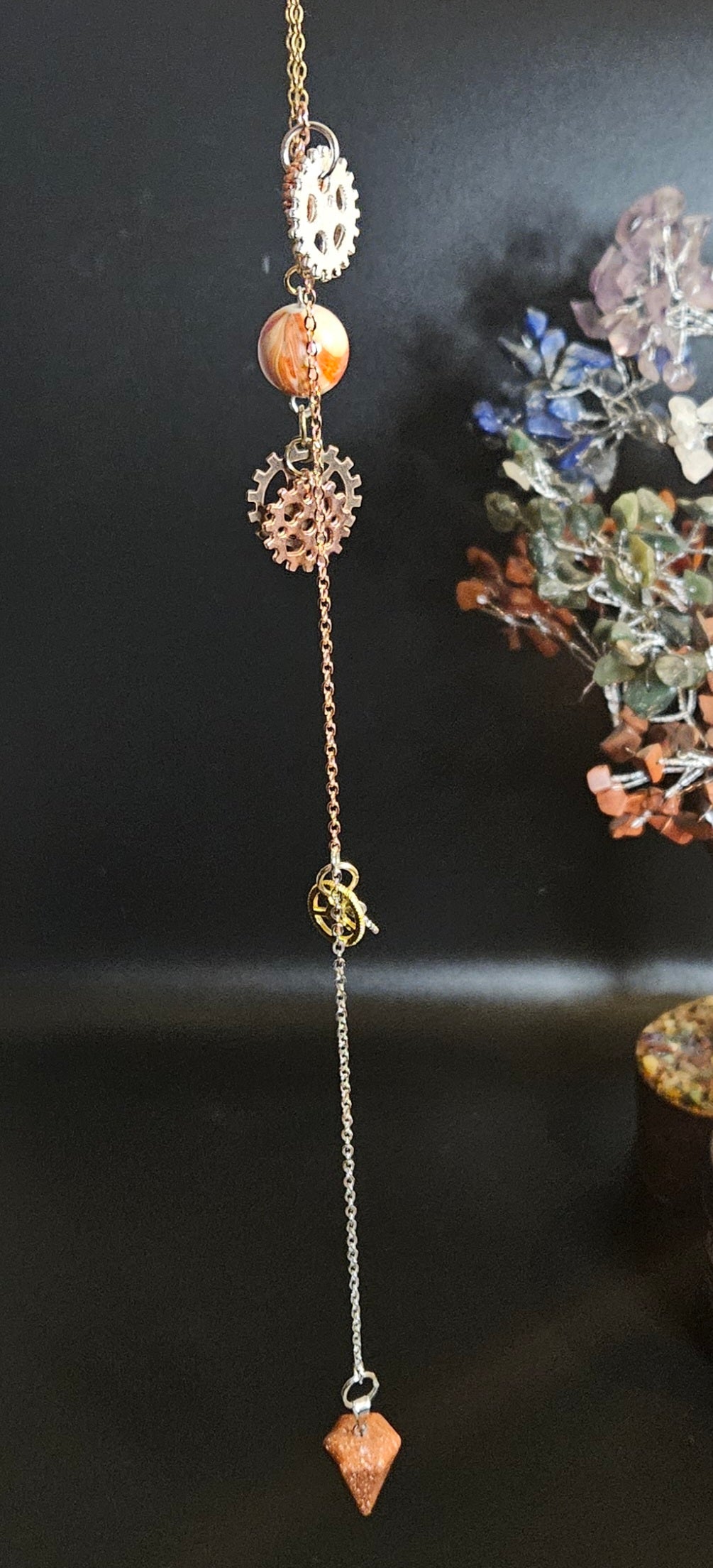 Jupiter's Orrery - Handmade Divination Pendulum
