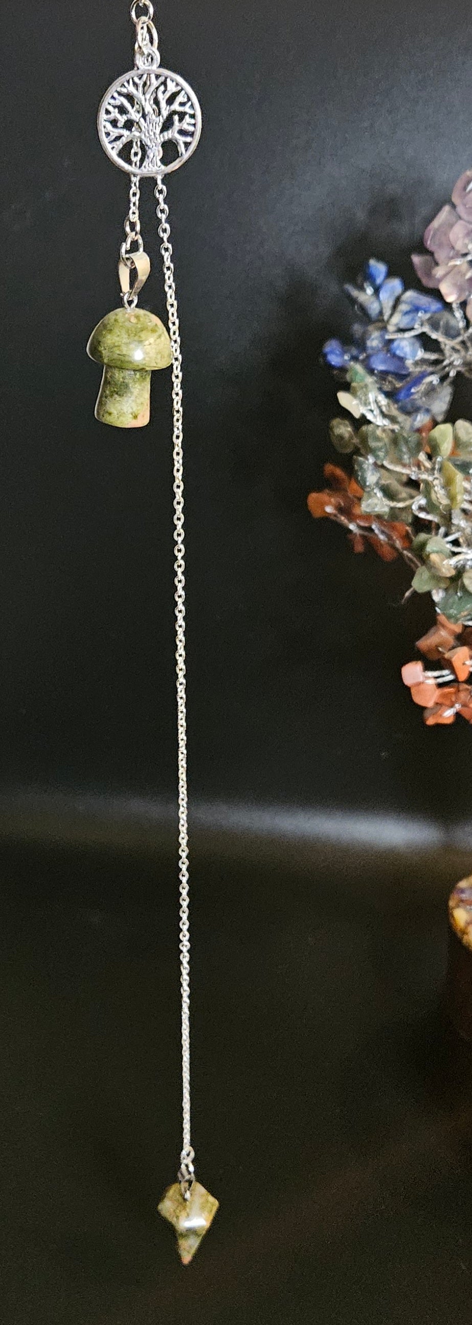 The Sylvan Oracle -  Handcrafted Divination Pendulum